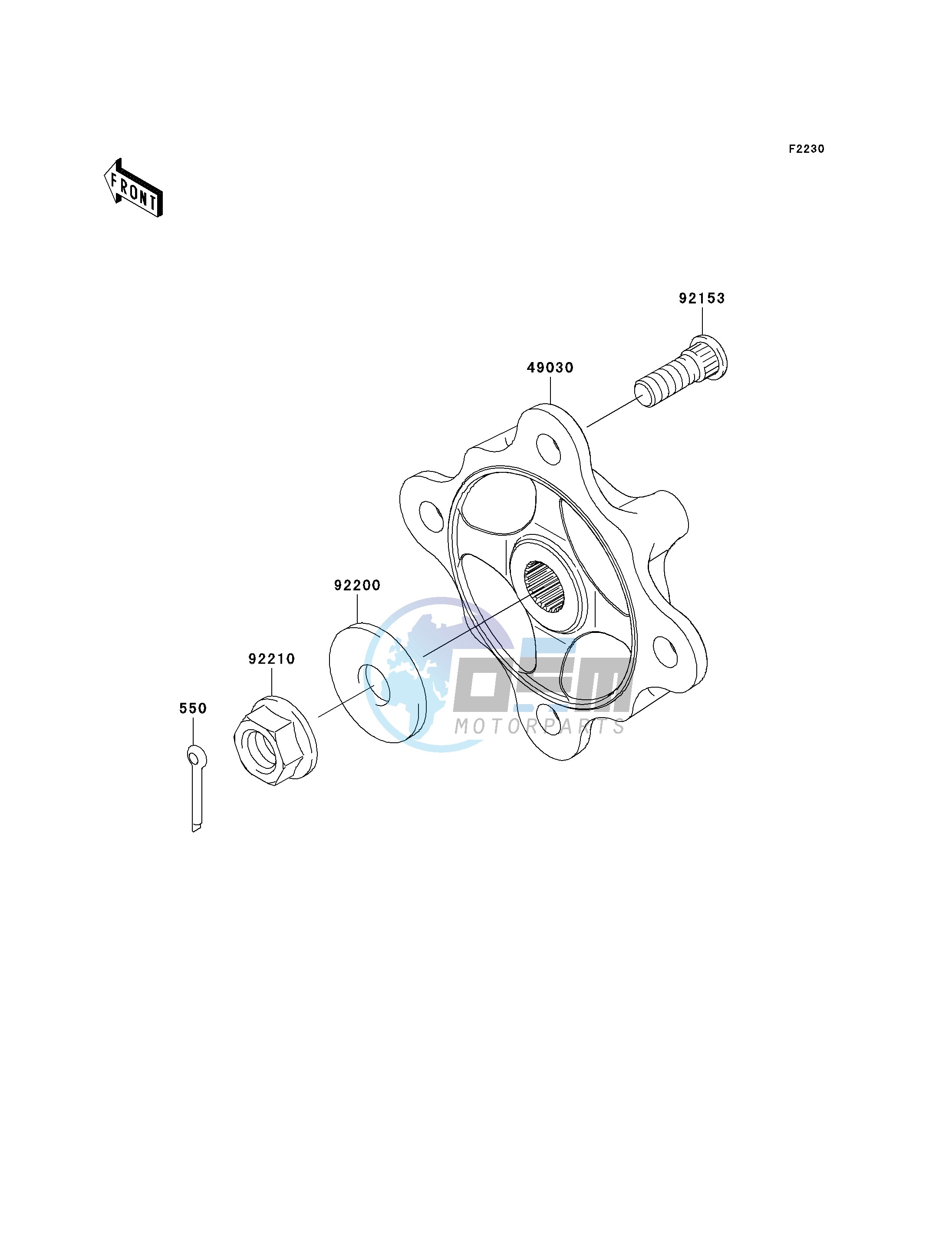 FRONT HUBS_BRAKES