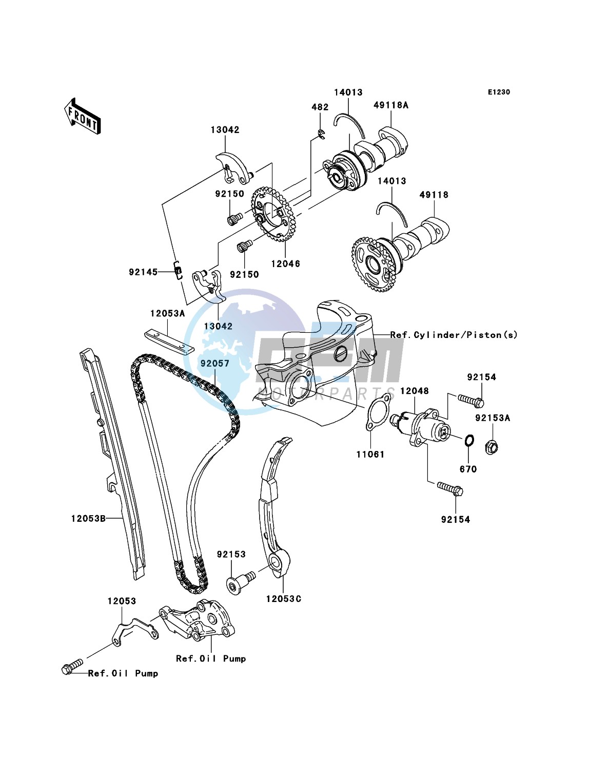 Camshaft(s)/Tensioner