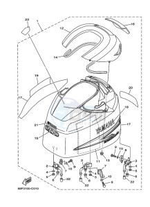 Z150PETOL drawing TOP-COWLING