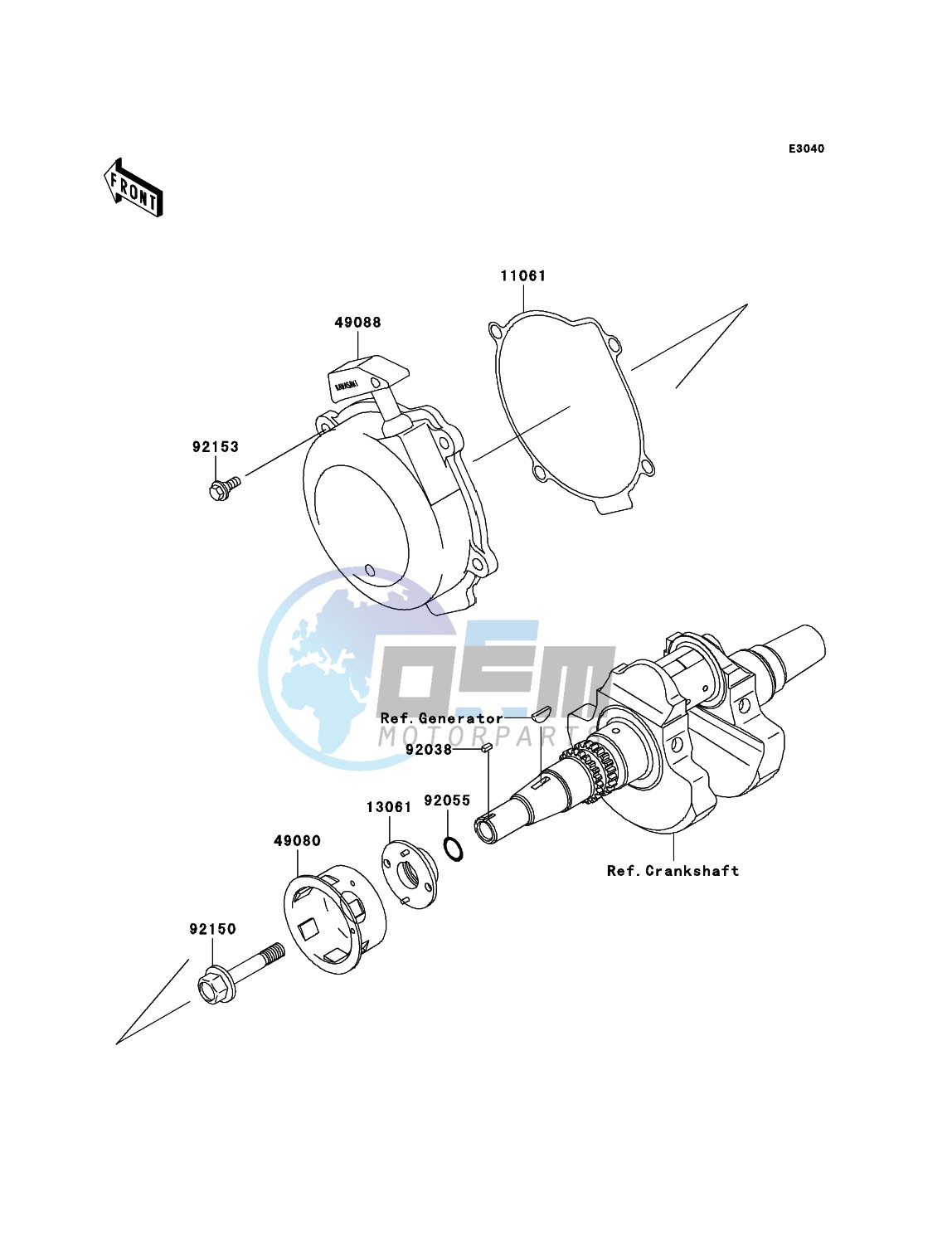 Recoil Starter(-VF650AE640351)