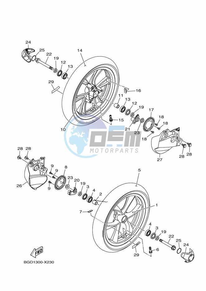 FRONT WHEEL