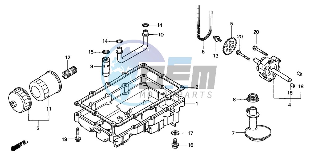 OIL PUMP/OIL PAN