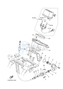 YFM350FWA YFM35FGB GRIZZLY 350 4WD (1NS3 1NS3 1NS4) drawing METER