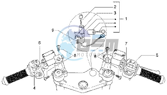 Electrical device-key operated switch