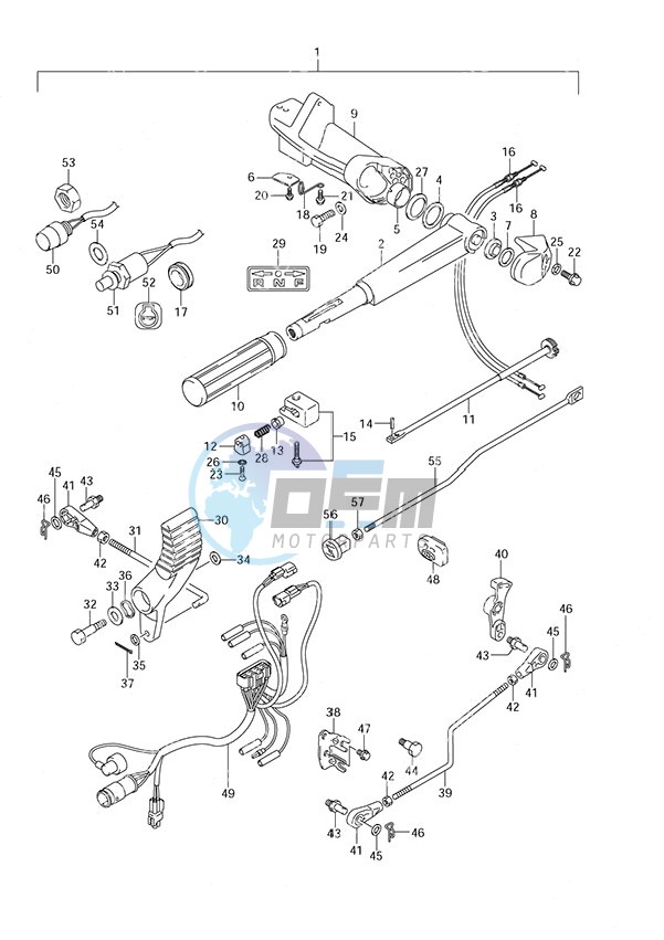 Tiller Handle