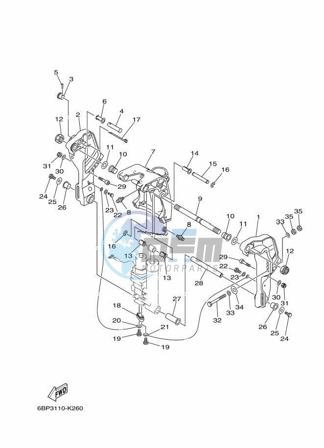 FRONT-FAIRING-BRACKET