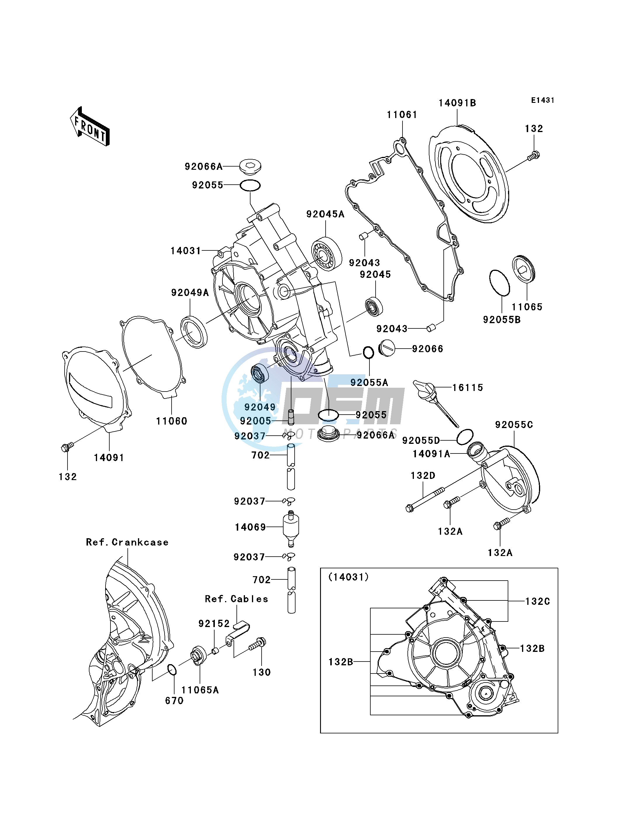 ENGINE COVER-- S- -