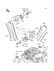 VN1700_CLASSIC_TOURER_ABS VN1700DCF GB XX (EU ME A(FRICA) drawing Camshaft(s)/Tensioner