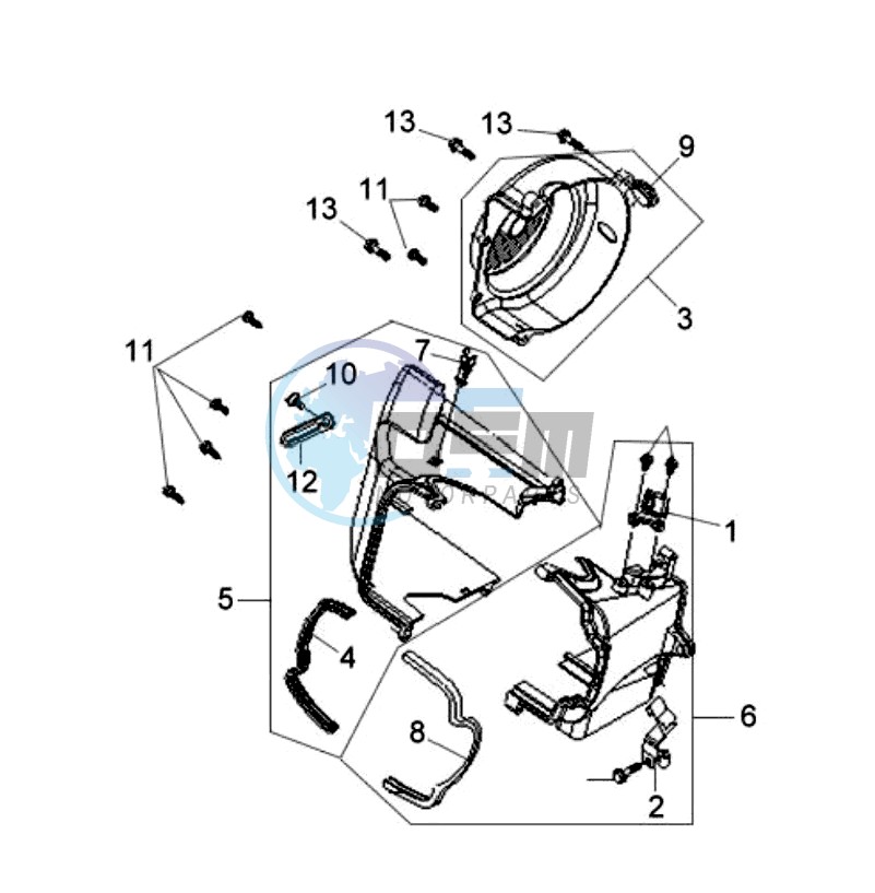 FLYWHEEL COVER