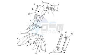 RXV-SXV 450-550 drawing Front body I