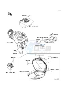 1400GTR_ABS ZG1400CDF FR GB XX (EU ME A(FRICA) drawing Labels