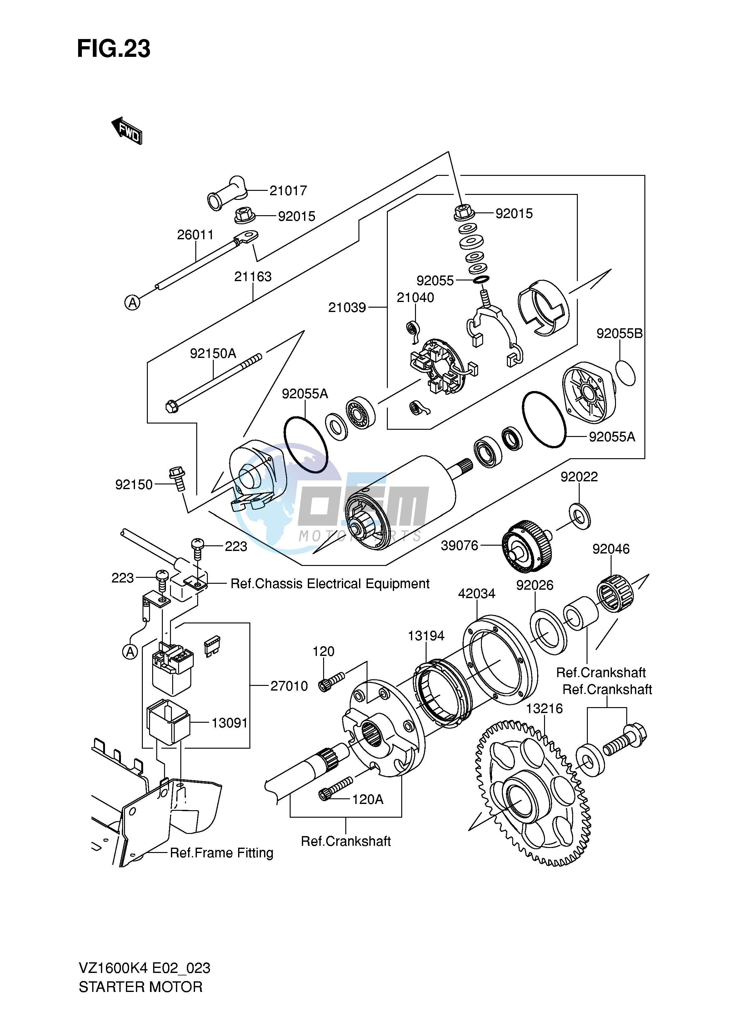 STARTER MOTOR