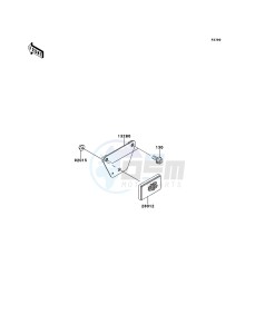 MULE_600 KAF400BCF EU drawing Reflectors