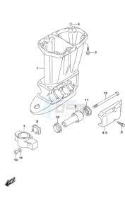 DF 60A drawing Drive Shaft Housing