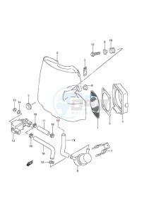 DF 40 drawing Silencer