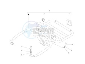 GTV 300 4T 4V ie Touring (USA) USA drawing Rear luggage rack