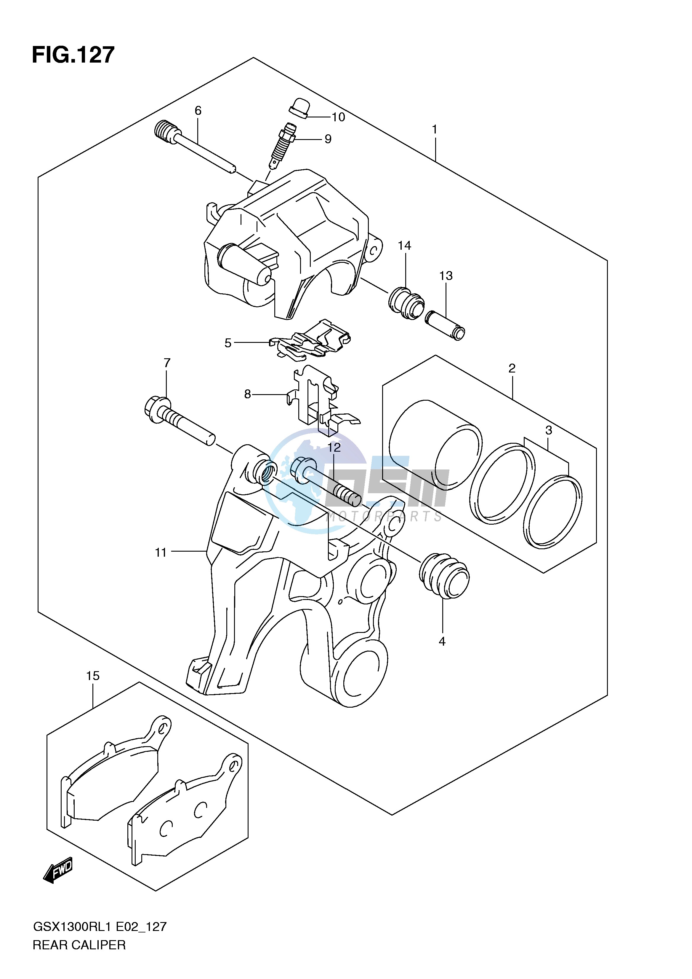 REAR CALIPER