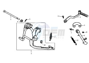 JET - 50 cc drawing STAND