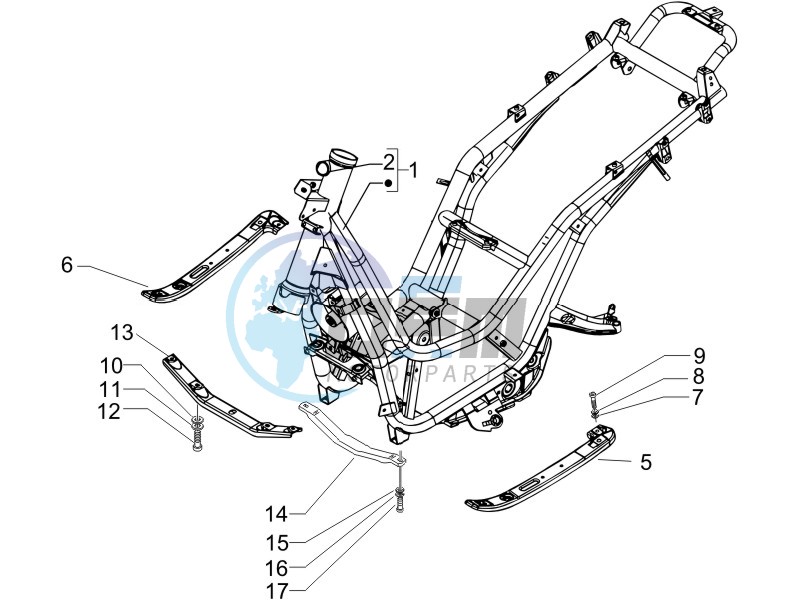 Frame bodywork