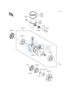 JF 650 B [TS] (B3-B7) [TS] drawing CRANKSHAFT_PISTON-- S- -