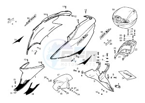 ATLANTIS O2 RED BULLET - 50 cc drawing BODY