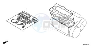 CBR1000RRD Fireblade - CBR1000RR UK - (E) drawing GASKET KIT A