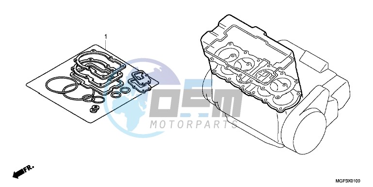 GASKET KIT A