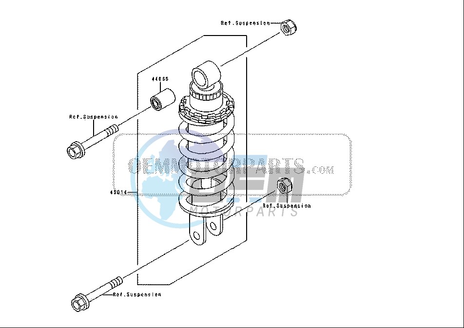 REAR SHOCK ABSORBER