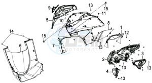 JOYRIDE 125 EVO L6 drawing HEAD LAMP /  INDICATORS