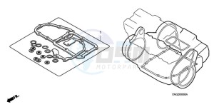 CBR1000RA9 Europe Direct - (ED / ABS MME) drawing GASKET KIT B