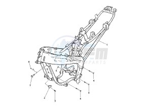 TZR 50 drawing FRAME