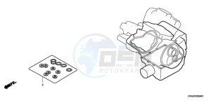 VT750C2F9 Australia - (U / KMH MME) drawing GASKET KIT B