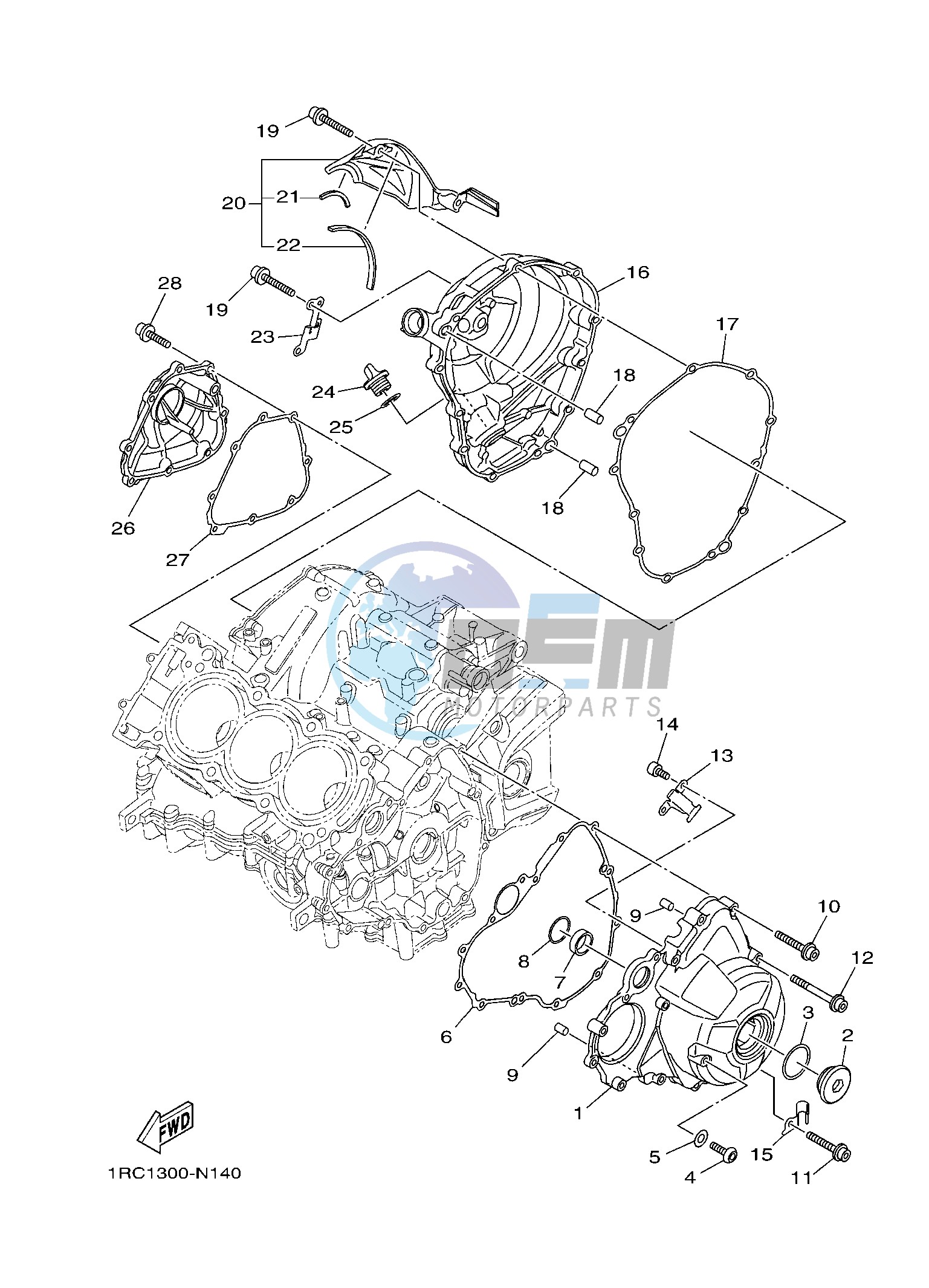 CRANKCASE COVER 1