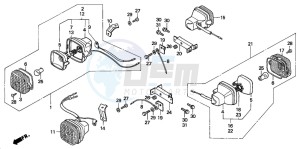 MT50F drawing WINKER (E/SD)