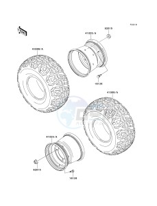 KAF 620 E [MULE 3010 4X4] (E6F-E8F) E6F drawing WHEELS_TIRES