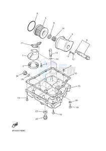 XJR1300C XJR 1300 (2PN4) drawing OIL CLEANER