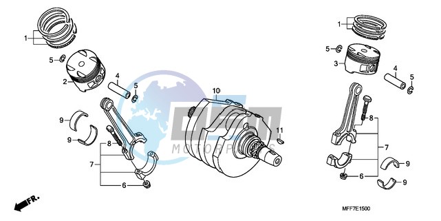 CRANKSHAFT/PISTON