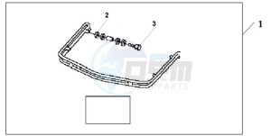 GL1800A Australia - (U) drawing TRUNK GUARD PIPE