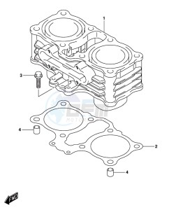 GSX-250RA drawing CYLINDER