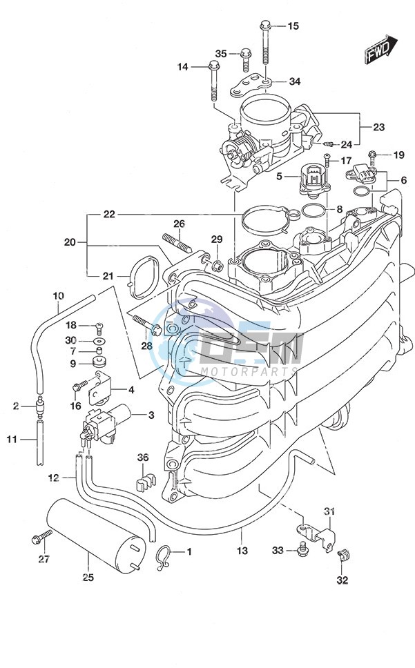 Intake Manifold/Throttle Body