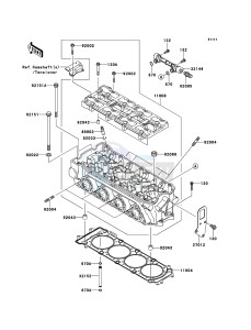 JET_SKI_STX-15F JT1500ADF EU drawing Cylinder Head