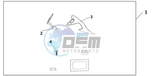 KNUCKLE DEFLECTOR SET