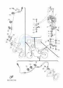 TRACER 900 GT MTT850D (B1JD) drawing ELECTRICAL 3