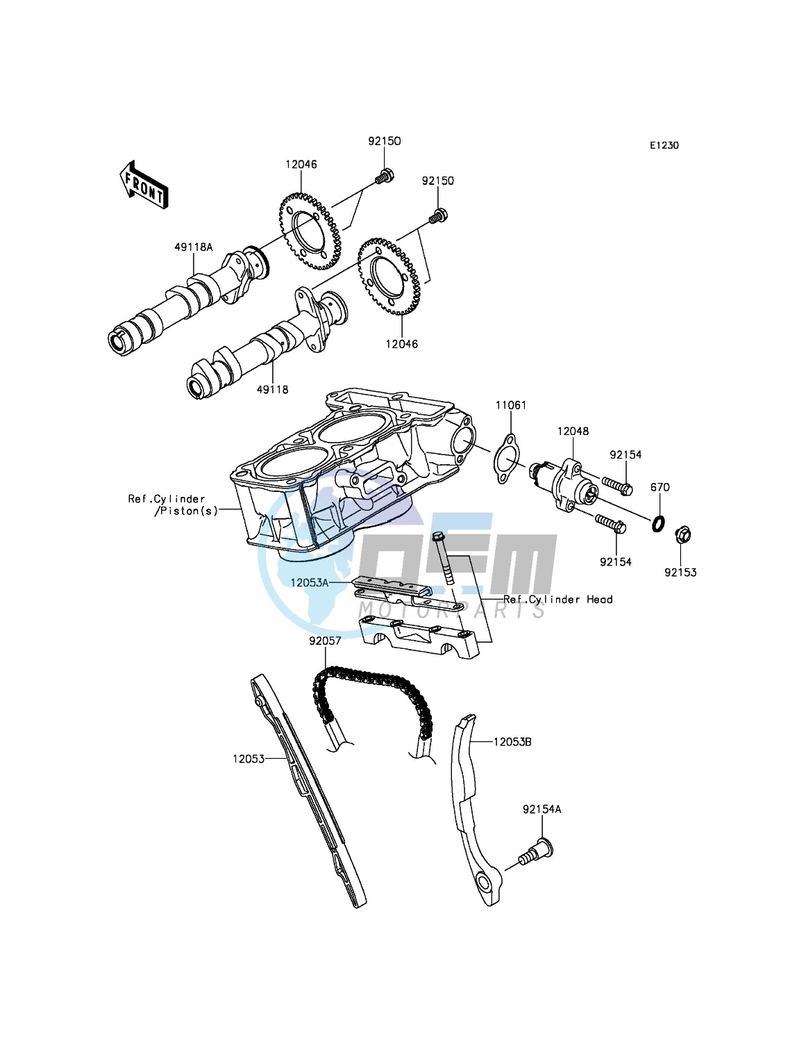 Camshaft(s)/Tensioner