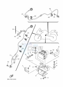 YZF320-A YZF-R3 (B7P1) drawing ELECTRICAL 3