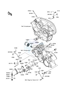 KVF750_4X4 KVF750D8F EU GB drawing Oil Pump