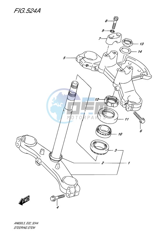 STEERING STEM