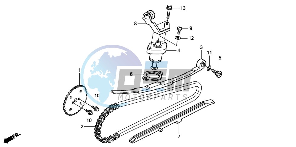 CAM CHAIN/TENSIONER