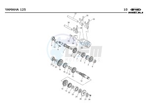 TANGO MOTOR 125 4T drawing T10