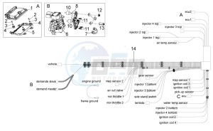 Tuono V4 1100 Factory USA-CND (NAFTA) (CND, USA) drawing Electrical system III